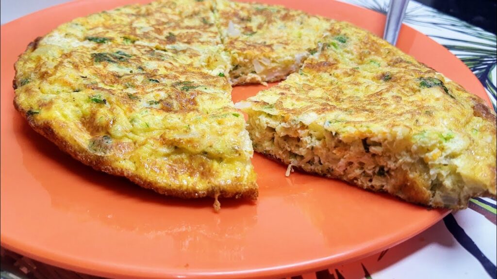 Omelete de Abobrinha e Aveia