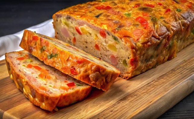 Omelete de Forno com legumes