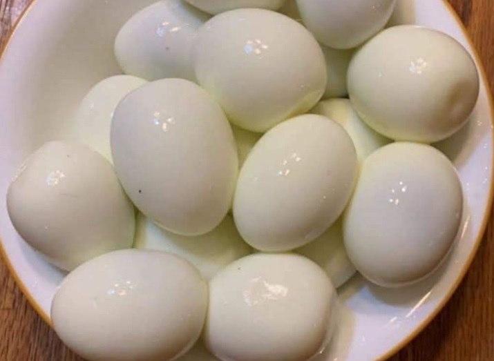 Ovos cozidos