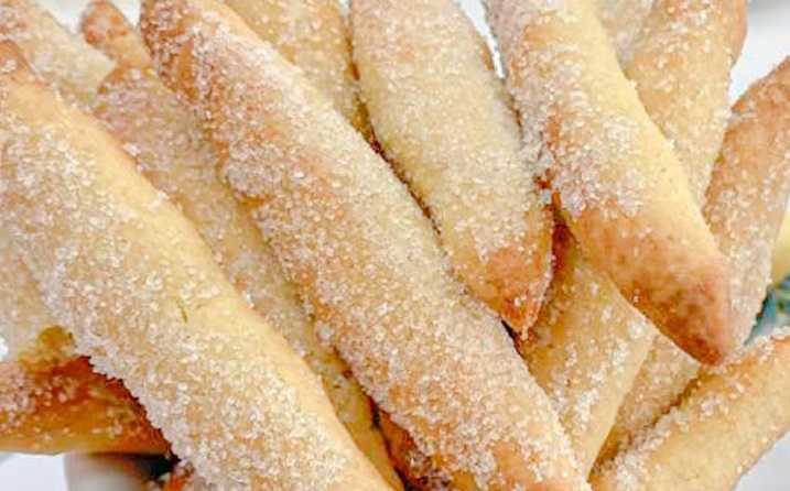 Palitinhos de Sequilhos leve e crocante