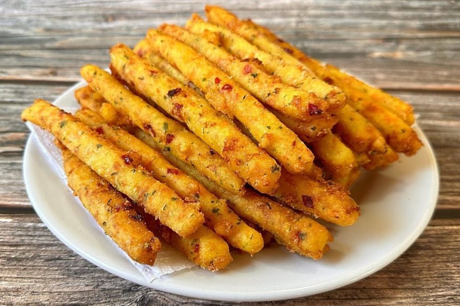 Palitos de batata e cenoura sem farinha