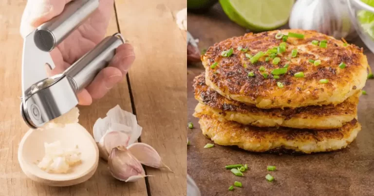 Panquecas de Alho com queijo