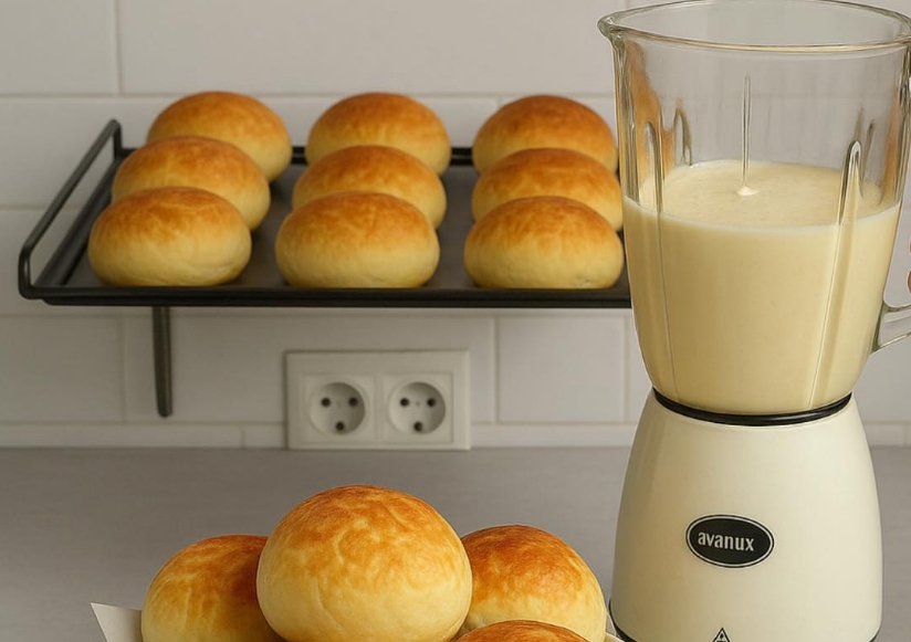 Pão Caseiro feito no Liquidificador