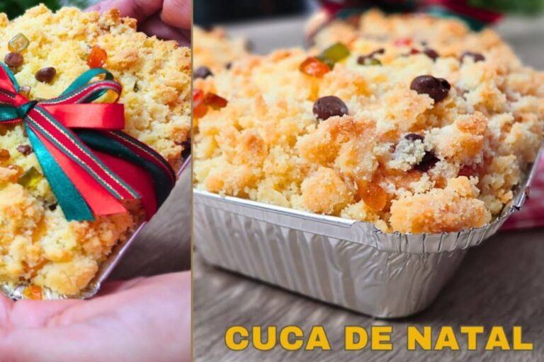 Pão cuca de Natal