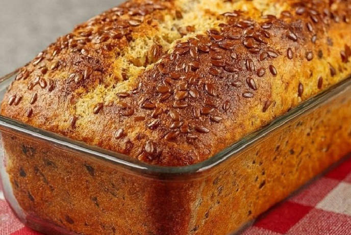 Pão de aveia em apenas 5 minutos