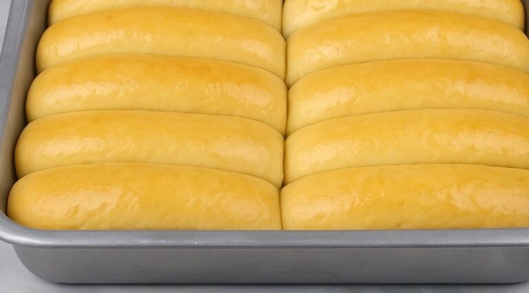 Pão de leite feito à mão