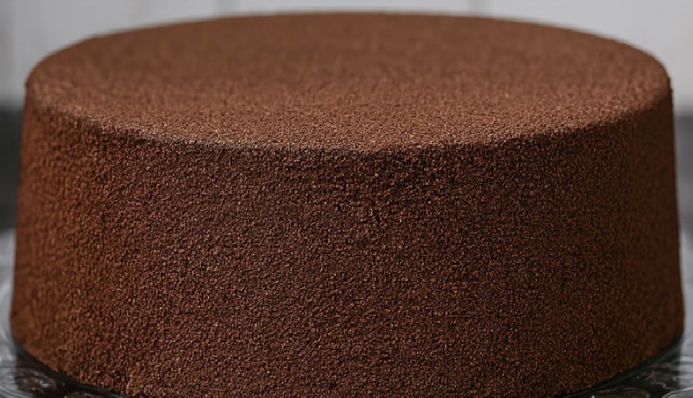 Pão de Ló de Chocolate fofinho e crespo