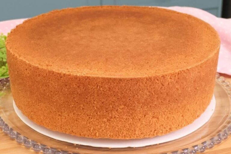 Pão de ló profissional grandão