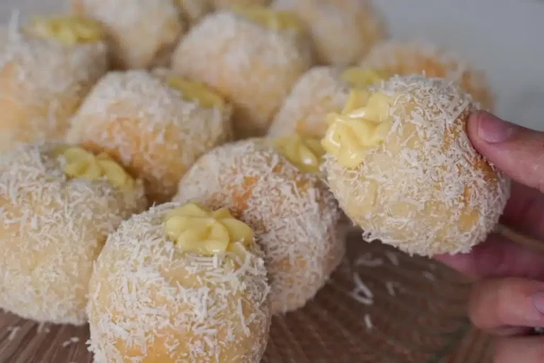 Pão doce lua de mel fofinho e recheado