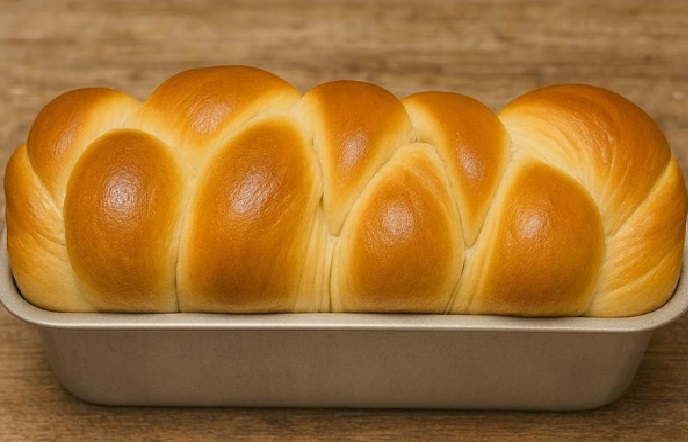 Pão Trançado Caseiro