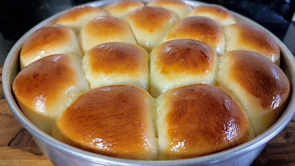 Pãozinho caseiro de leite