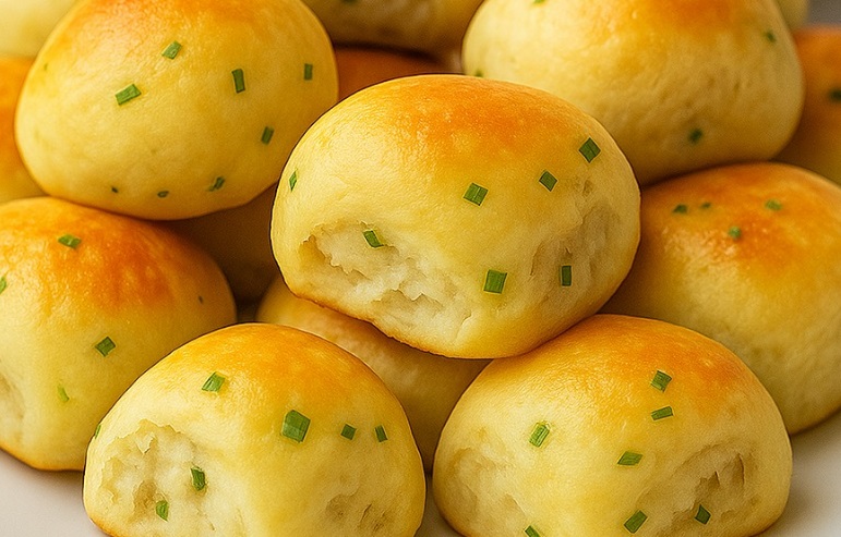 Pãozinho de Cebola de Liquidificador