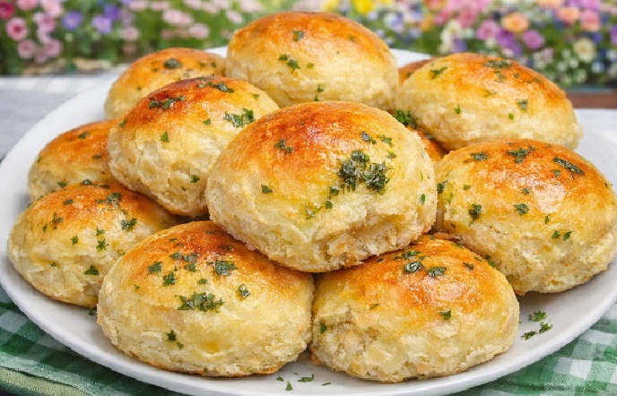 Pãozinho de Cebola de Liquidificador da Dona Ana