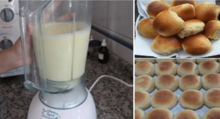 Pãozinho de liquidificador fácil