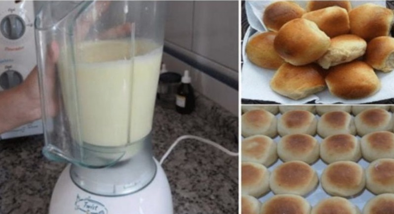 Pãozinho de liquidificador fácil