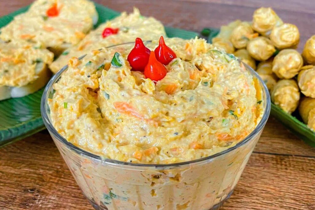 Patê cremoso de frango