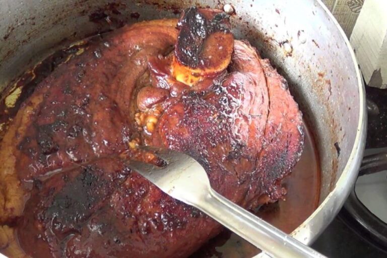 Pernil assado na cebola