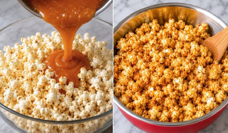 Pipoca doce Caramelada da Vovó