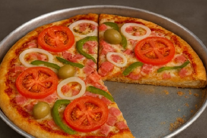 Pizza de Liquidificador fácil de preparar