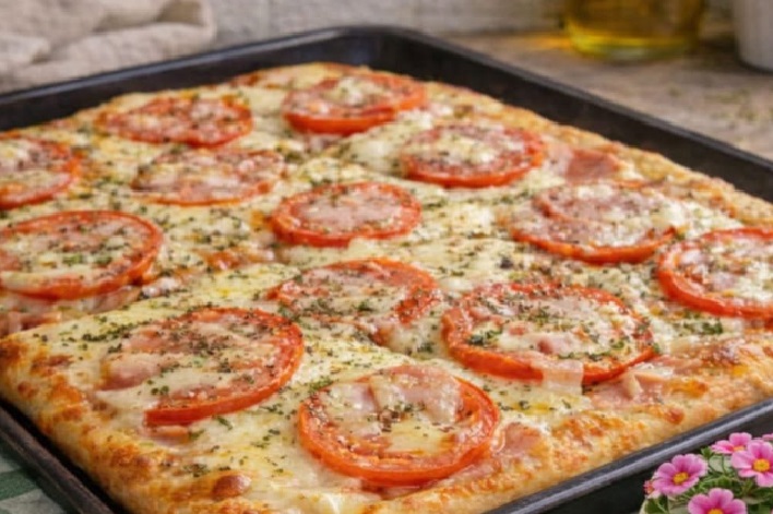 Pizza de Liquidificador da Tia Nalva