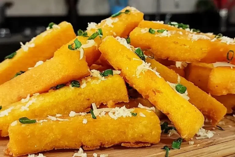 Polenta frita sequinha