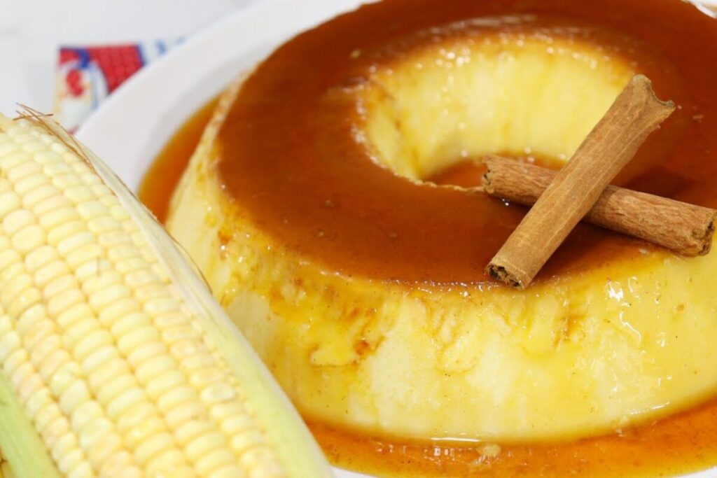 Pudim de Milho fácil e saboroso
