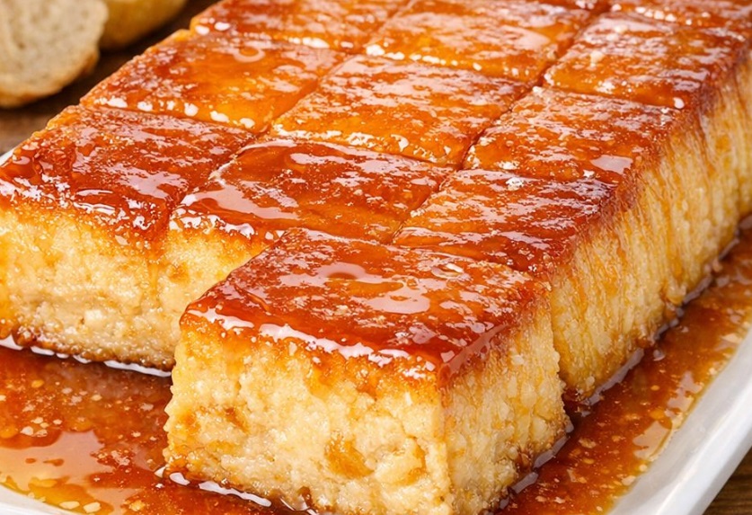 Pudim de Pão de Assadeira