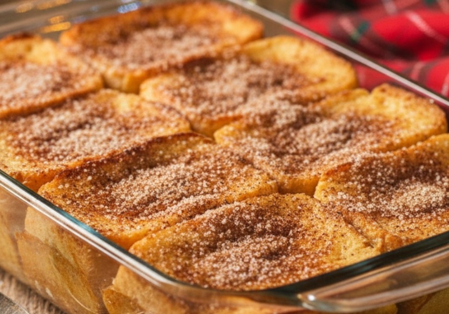 Rabanada assada simples