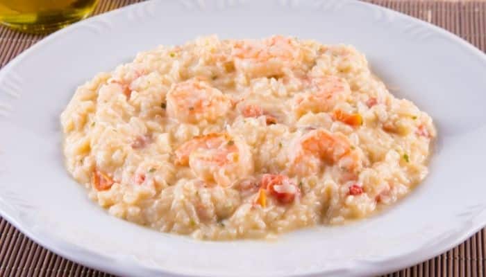 Risoto de Camarão