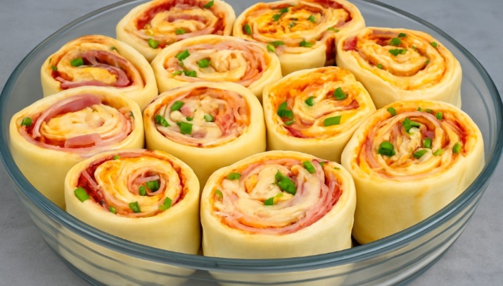 Rondelli de presunto e queijo da Dona Ana