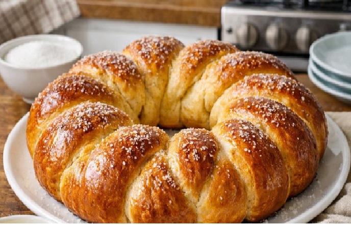 Rosca Doce Caseira fofinha e saborosa