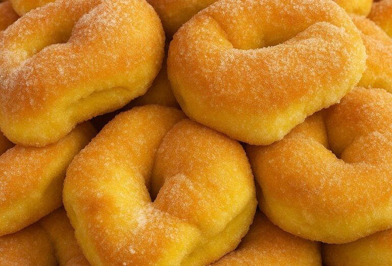 Rosquinha de laranja assada
