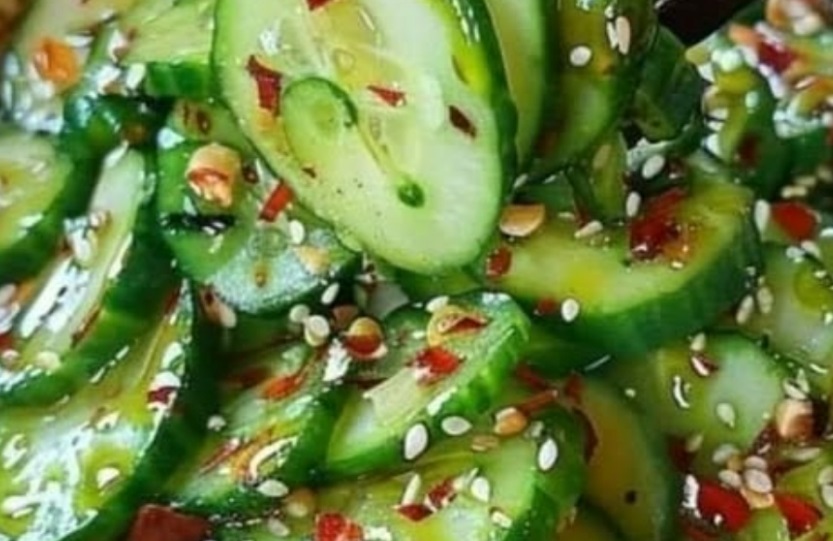 Salada Asiática de Pepino