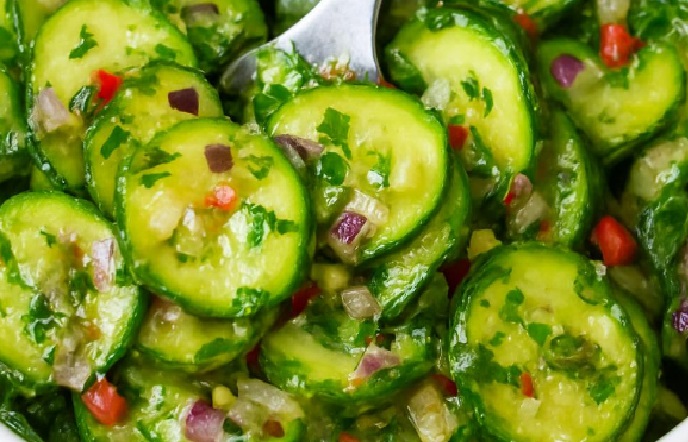 Salada de Abobrinha da dona Ana