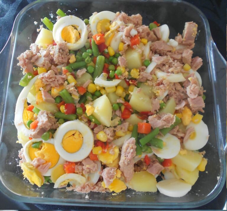 Salada Russa de 3 Minutos