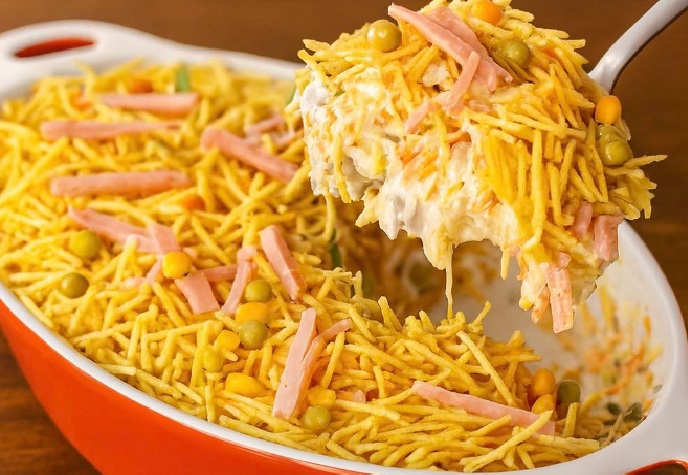 Salpicão de Frango de Natal