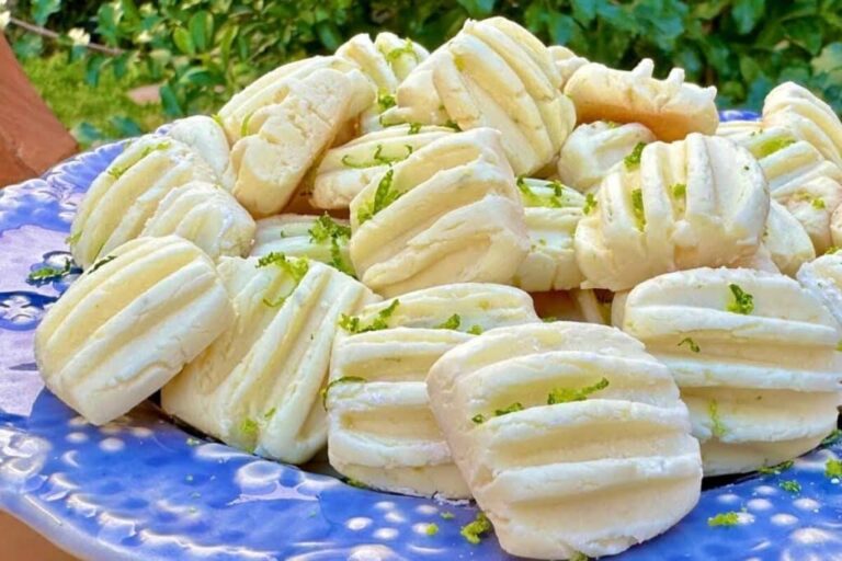 Sequilho de limão fácil e econômico