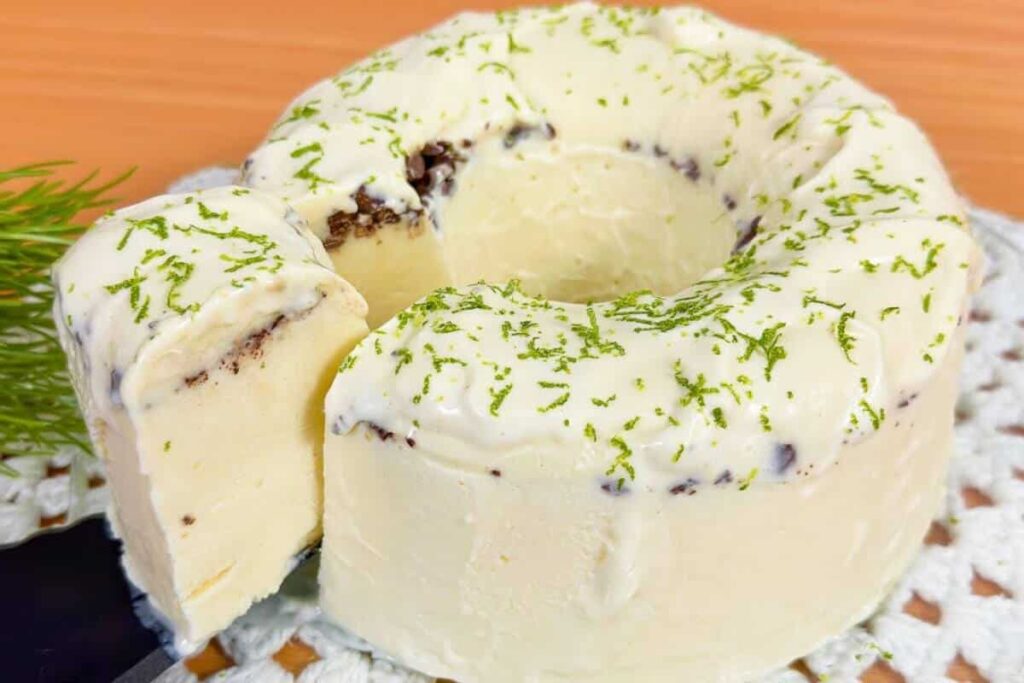 Sobremesa de limão cremosa e refrescante