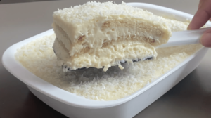 Sobremesa de Limão com leite condensado e creme de leite