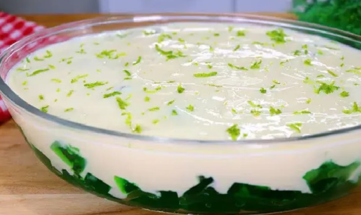 Sobremesa Refrescante de Limão da Vovó Ana