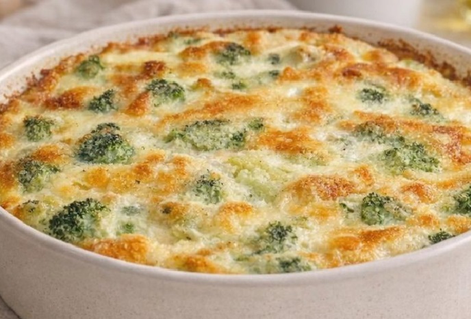 Suflê de Brócolis cremoso