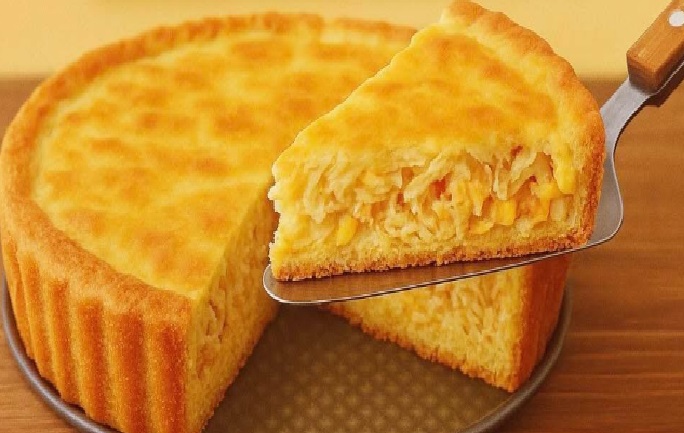 Torta de Frango cremosa da Dona Ana