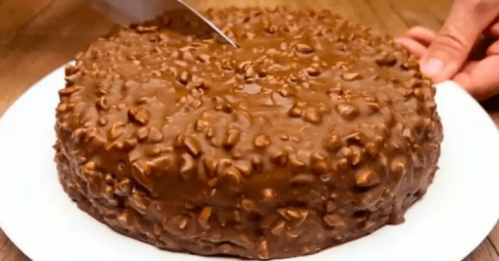 Torta de Chocolate feita em 15 minutos