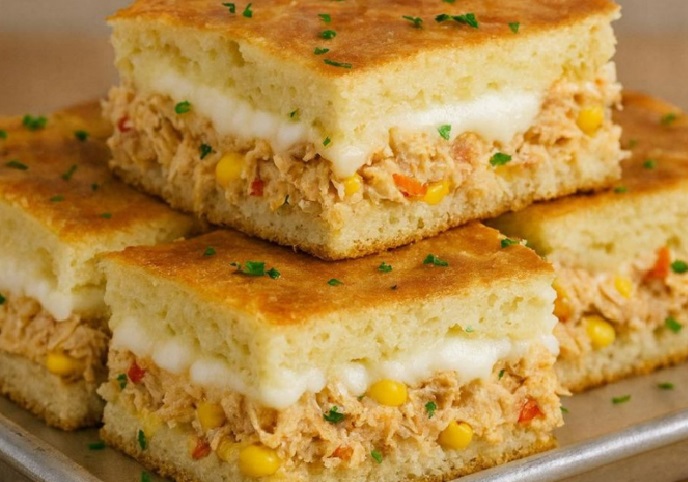 Torta de Frango de Liquidificador bem cremosa e saborosa