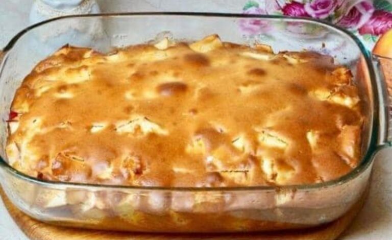 Torta de maçã e canela que derrete na boca