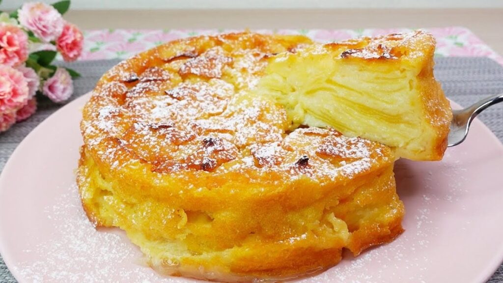 Torta de Maçã super cremosa e macia