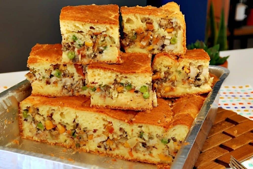 Torta de sardinha fácil e deliciosa