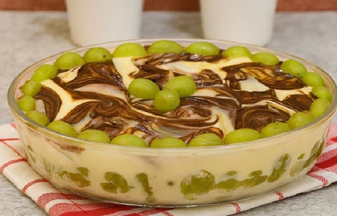 Sobremesa Trufada de Uva para a Ceia de Natal