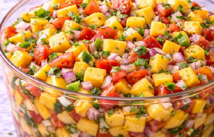 Vinagrete de Manga refrescante